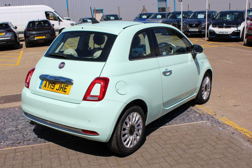 Fiat 500 1.2 Lounge Hatchback Euro 6 Ss Green #6