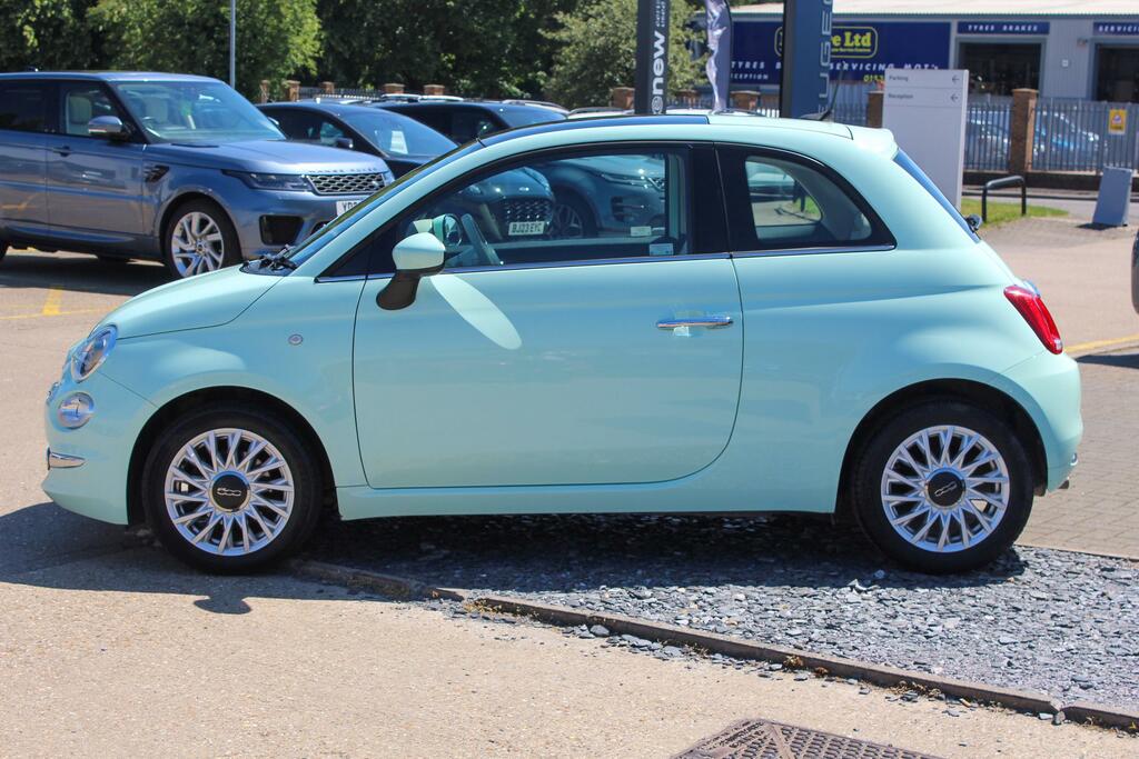 Fiat 500 1.2 Lounge Hatchback Euro 6 Ss Green #4