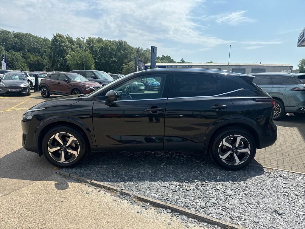 Nissan Qashqai 1.3 Dig-t Mhev N-connecta Suv Hybrid Ma DV73PUY Black #6