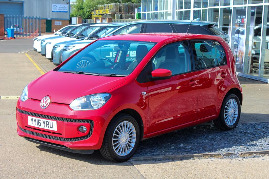 Volkswagen Up 1.0 High Up Hatchback Euro 6 7 Red #3
