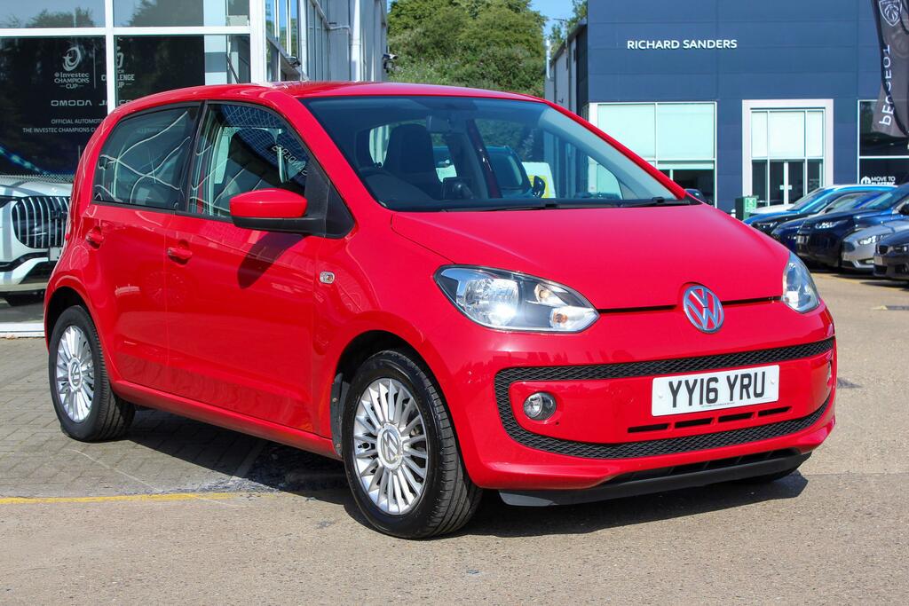 Volkswagen Up 1.0 High Up Hatchback Euro 6 7 Red