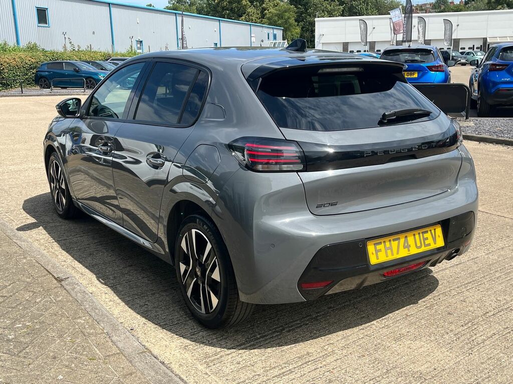 Peugeot 208 1.2 Puretech Allure Hatchback Eu Grey #5