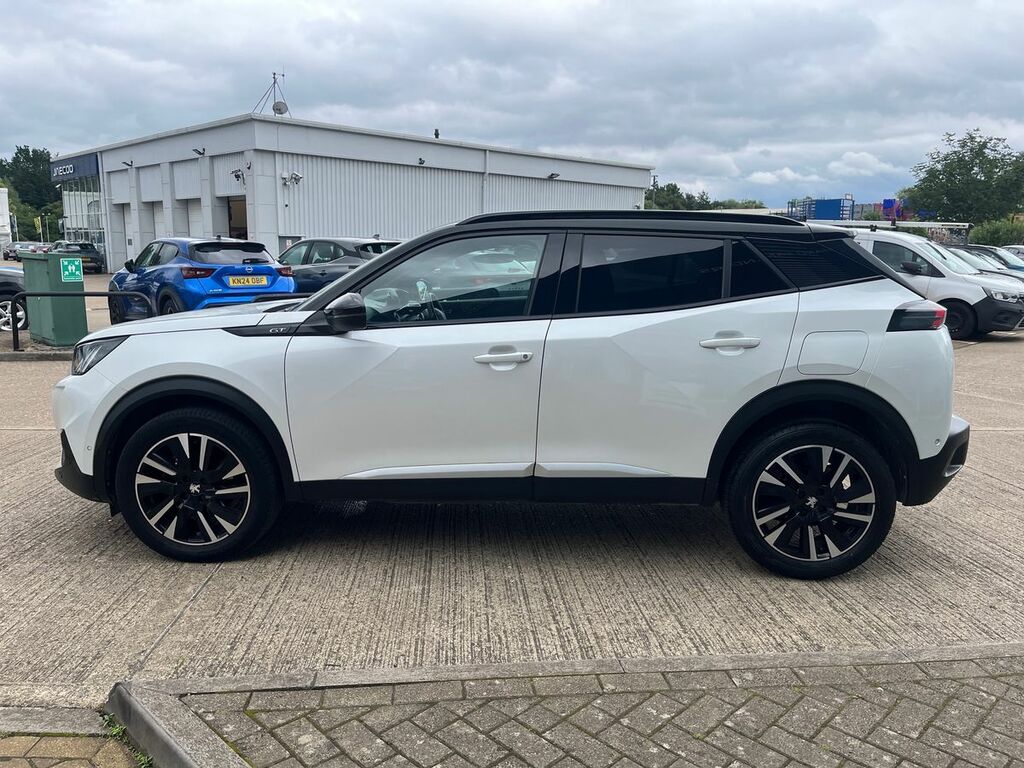 Peugeot 2008 1.2 Puretech Gt Premium Suv Eat Euro 6 White #6