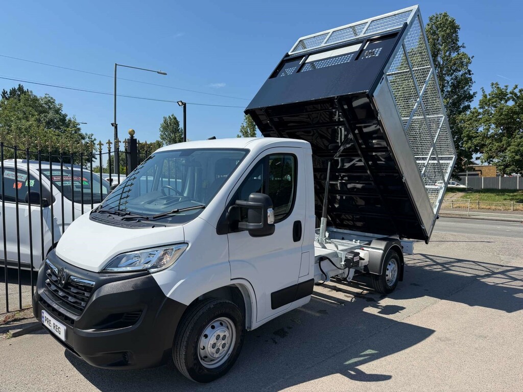 Vauxhall Movano 3500 Biturbo Hd Prime Cage Tipper L2