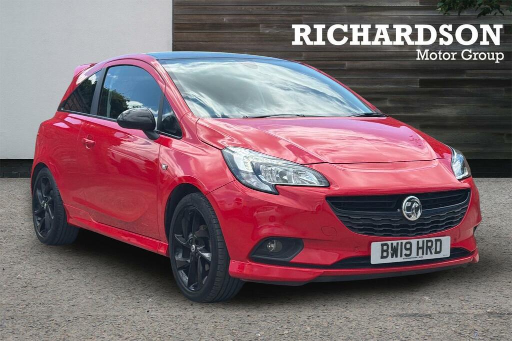 Vauxhall Corsa 1.4I Ecotec Sri VX Line Nav Black Euro 6 Red