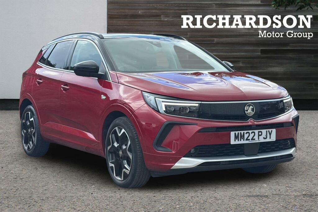 Vauxhall Grandland 1.2 Turbo Elite Euro 6 Ss MM22PJY Red
