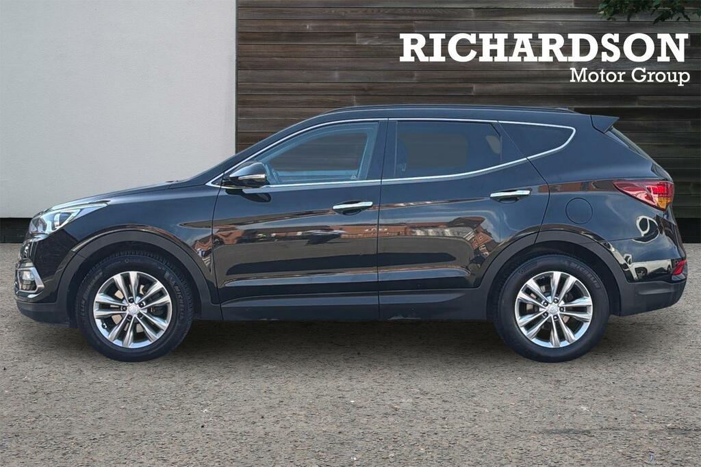 Hyundai Santa Fe 2.2 Crdi Blue Drive Premium 5 Seats Black #6