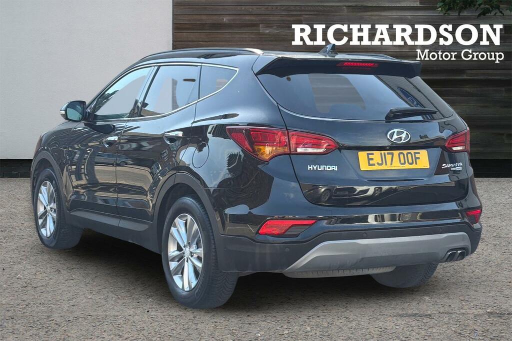 Hyundai Santa Fe 2.2 Crdi Blue Drive Premium 5 Seats Black #5