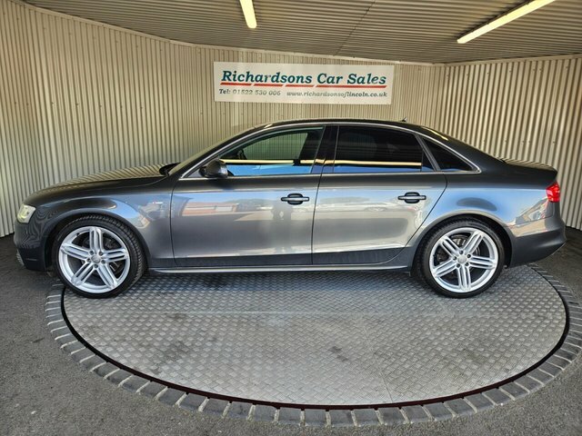 Audi A4 2.0 Tdi S Line Saloon Multitronic Euro LX64JUY Grey #6