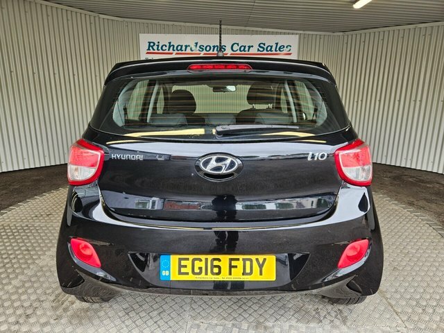 Hyundai I10 1.2 Se Hatchback Euro 5 87 Ps Black #4