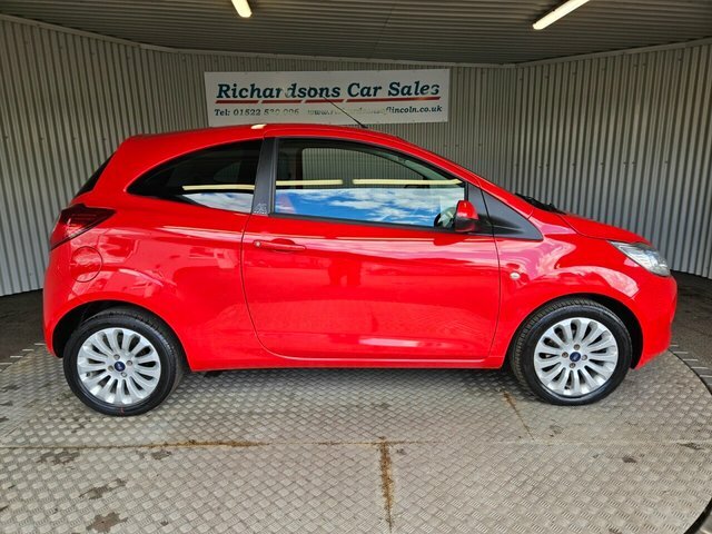 Ford KA 1.2 Zetec Hatchback Euro 5 S S Red #2