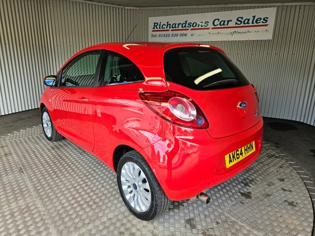Ford KA 1.2 Zetec Hatchback Euro 5 S S Red #6