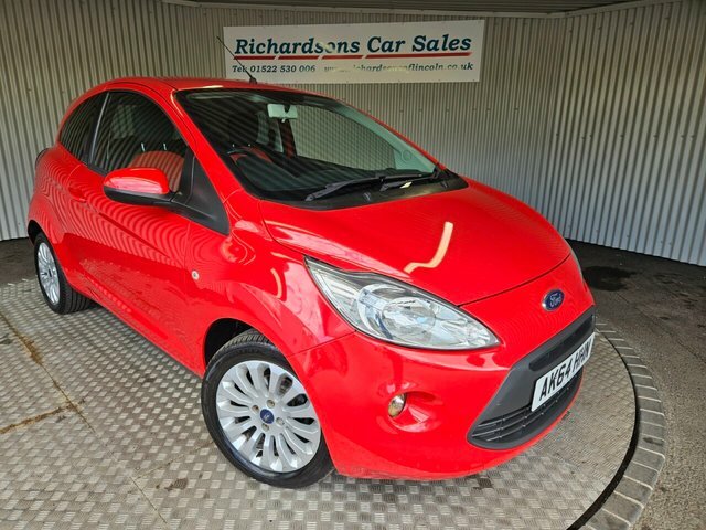 Ford KA 1.2 Zetec Hatchback Euro 5 S S Red