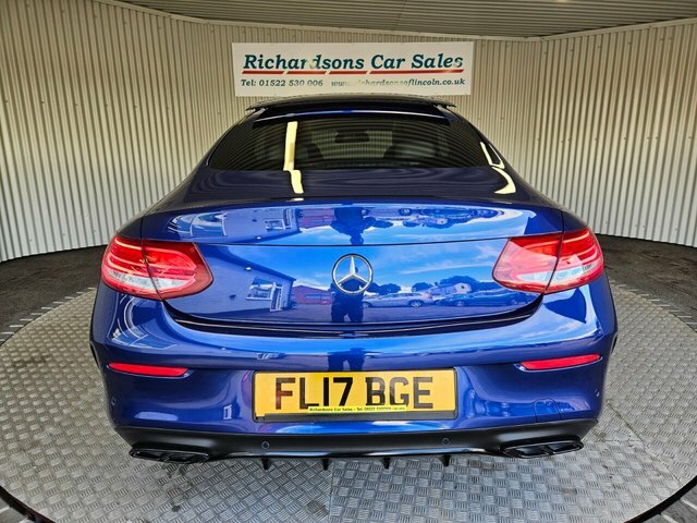 Mercedes-Benz C Class 2.1 C220d Amg Line Premium Coupe G-tr Blue #4
