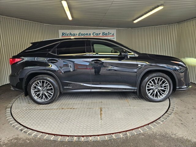 Lexus RX 3.5 450H V6 F Sport Suv Hybrid Cvt 4Wd Black #2