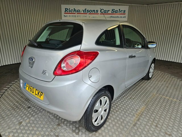 Ford KA 1.2 Studio Hatchback Euro 4 69 Silver #3