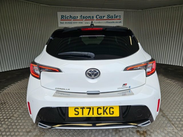 Toyota Corolla 2.0 Vvt-h Gpf Gr Sport Hatchback Hybrid White #4