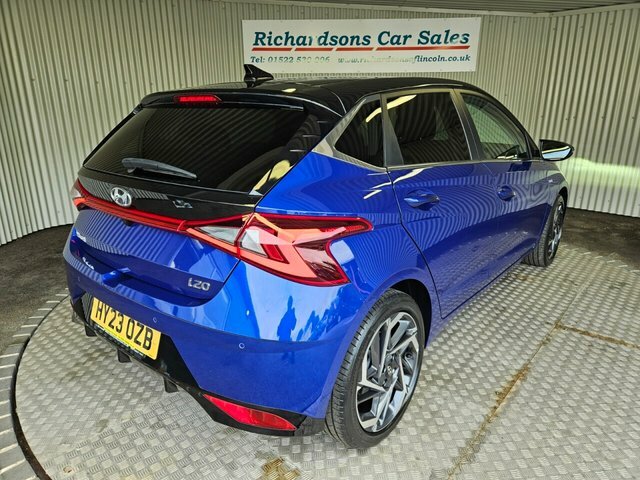 Hyundai I20 1.0 T-gdi Mhev Ultimate Hatchback Hybri Blue #3