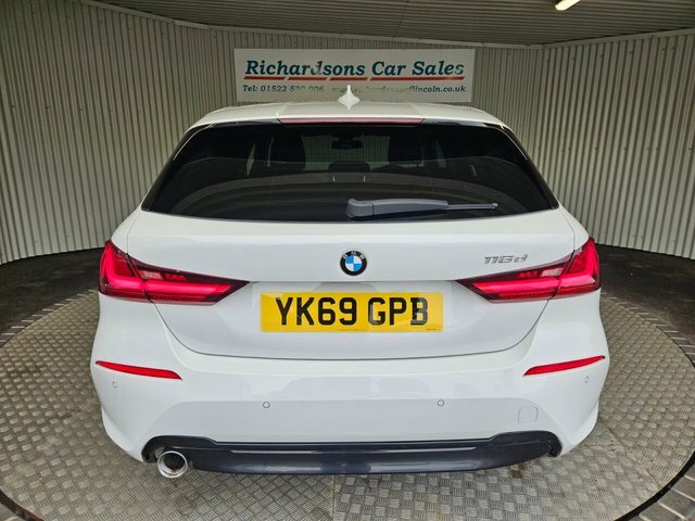 BMW 1 Series 1.5 116D Sport Hatchback Dct Euro 6 S White #4