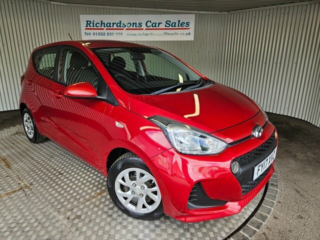Hyundai I10 1.0 Se Hatchback Euro 6 66 Ps Red