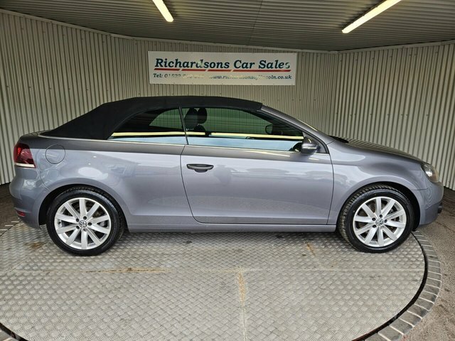 Volkswagen Golf 2.0 Tdi Bluemotion Tech Se Cabriolet Ma AJ14JHK Grey #2