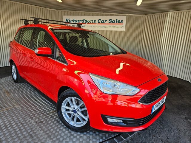 Ford Grand C-Max 1.5 Tdci Zetec Mpv Euro 6 S S Red