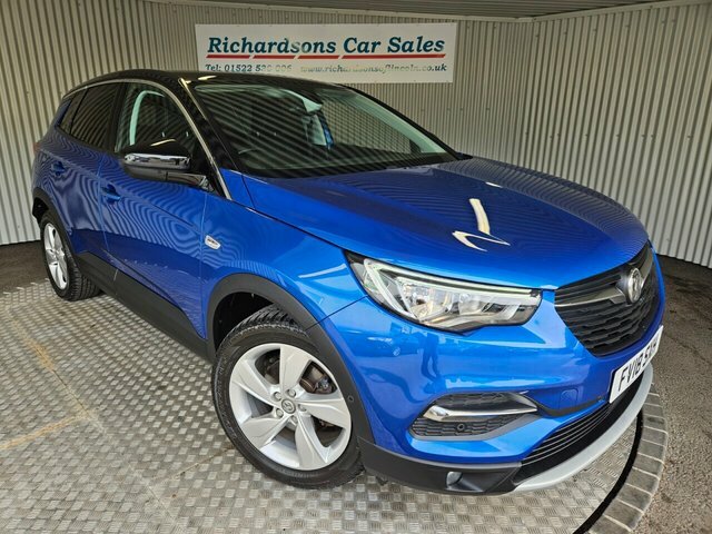 Vauxhall Grandland X 1.2 Turbo Elite Nav Suv Euro 6 Blue