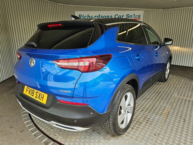 Vauxhall Grandland X 1.2 Turbo Elite Nav Suv Euro 6 Blue #2