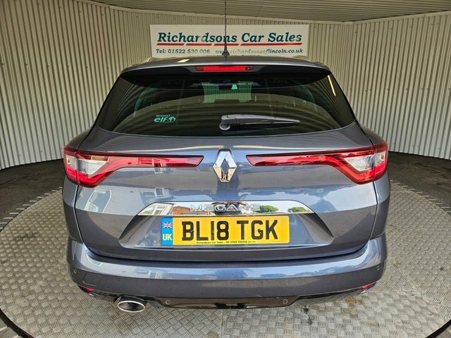 Renault Megane 1.6 Dci Signature Nav Sport Tourer Manu Grey #4