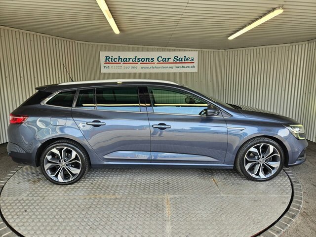 Renault Megane 1.6 Dci Signature Nav Sport Tourer Manu Grey #2