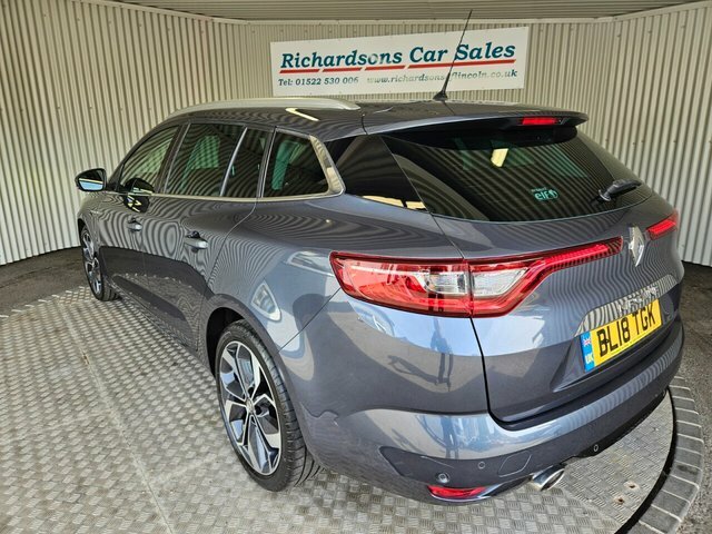 Renault Megane 1.6 Dci Signature Nav Sport Tourer Manu Grey #6