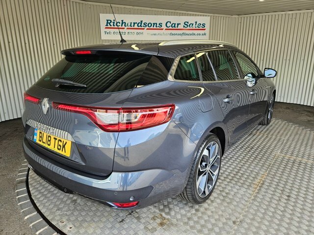 Renault Megane 1.6 Dci Signature Nav Sport Tourer Manu Grey #3