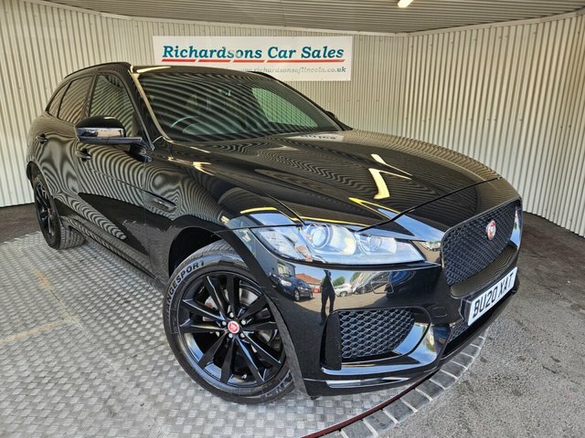 Jaguar F-Pace 2.0 D180 Chequered Flag Suv Awd Eu Black