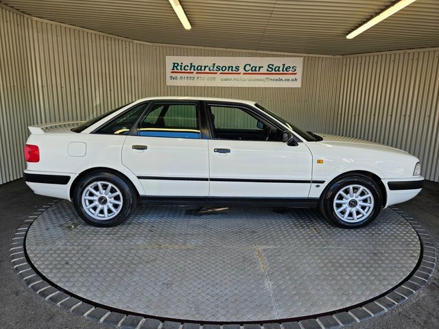 Audi 80 Saloon White #2