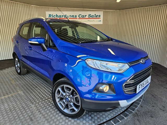 Ford Ecosport 1.0T Ecoboost Titanium Suv 2Wd E Blue