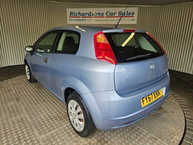 Fiat Grande Punto 1.2 Active White Hatchback 139 Blue #5