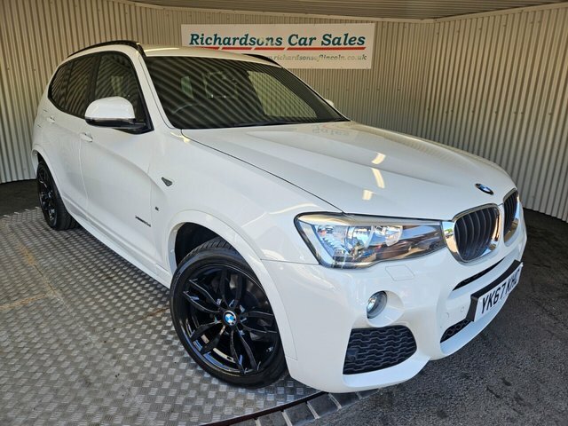 BMW X3 2.0 20D M Sport Suv Xdrive Euro 6 White