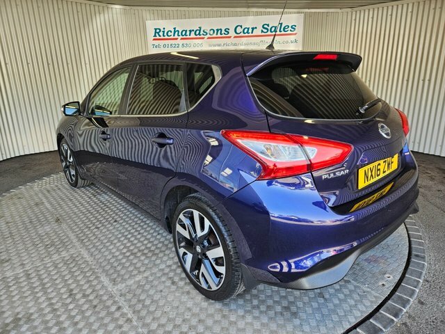 Nissan Pulsar 1.5 Dci Tekna Hatchback Euro 6 Blue #6