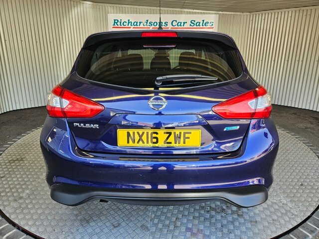 Nissan Pulsar 1.5 Dci Tekna Hatchback Euro 6 Blue #4