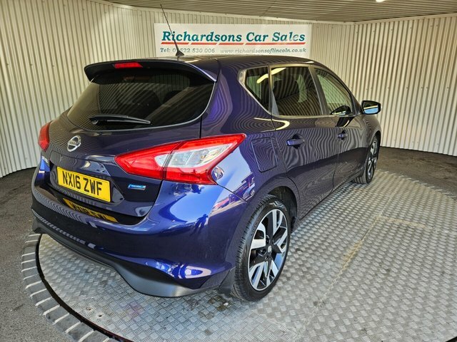 Nissan Pulsar 1.5 Dci Tekna Hatchback Euro 6 Blue #3
