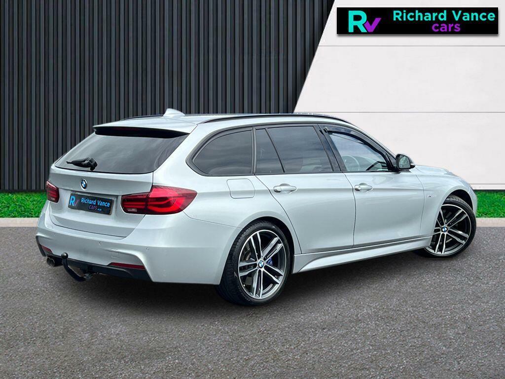 BMW 3 Series 2.0 320D M Sport Shadow Edition Touring Euro Silver #6