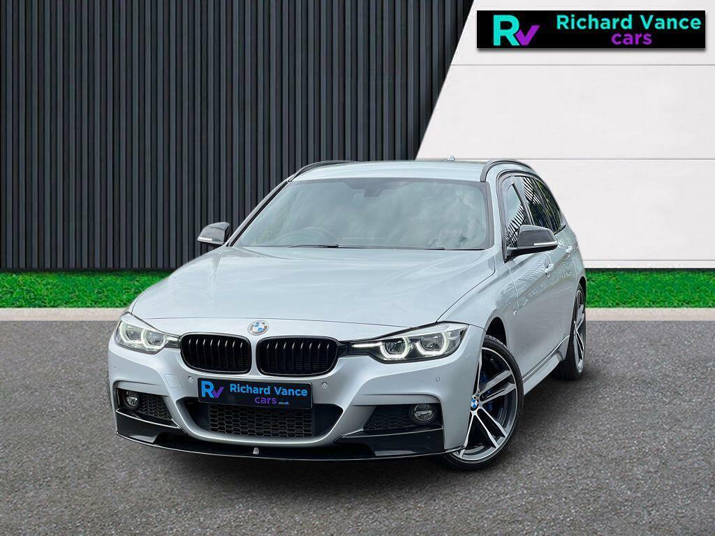 BMW 3 Series 2.0 320D M Sport Shadow Edition Touring Euro Silver #2