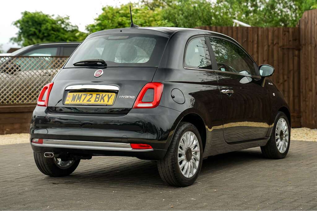 Fiat 500x Dolcevita Fiat 500 1.0 Mhev Dolcevita Hatchback M WM72BKY Black #2