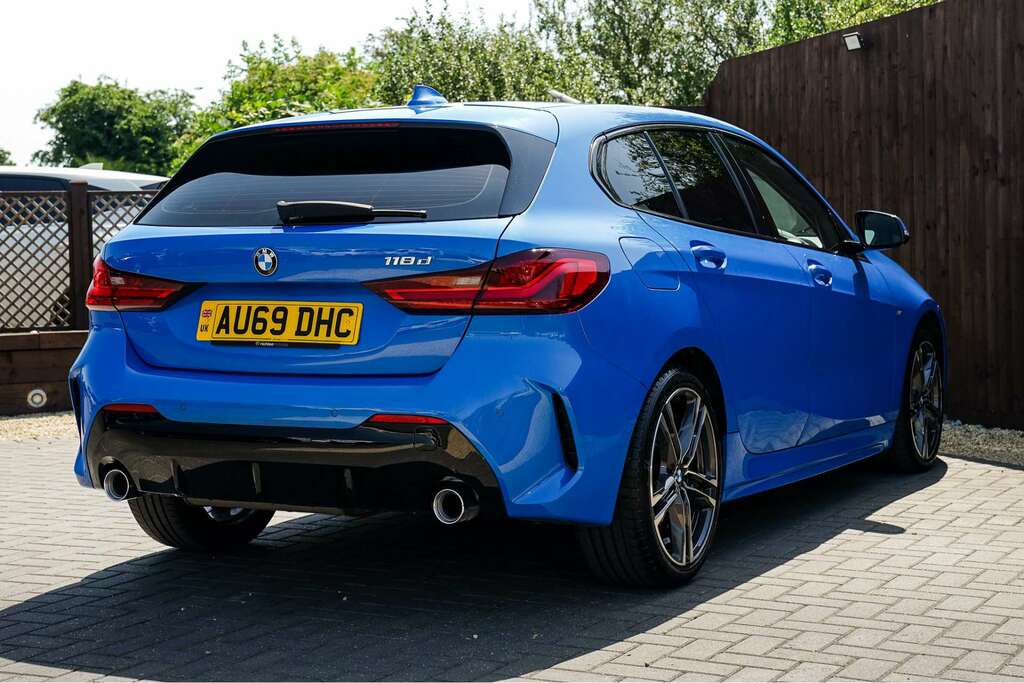 BMW 1 Series Bmw 1 Series 2.0 118D M Sport Hatchback Blue #3