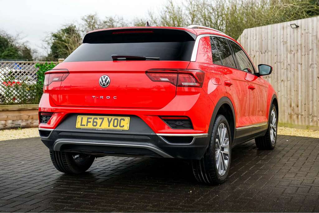 Volkswagen T-Roc Volkswagen T-roc 1.5 T-roc Sel Tsi Evo LF67YOC Red #5
