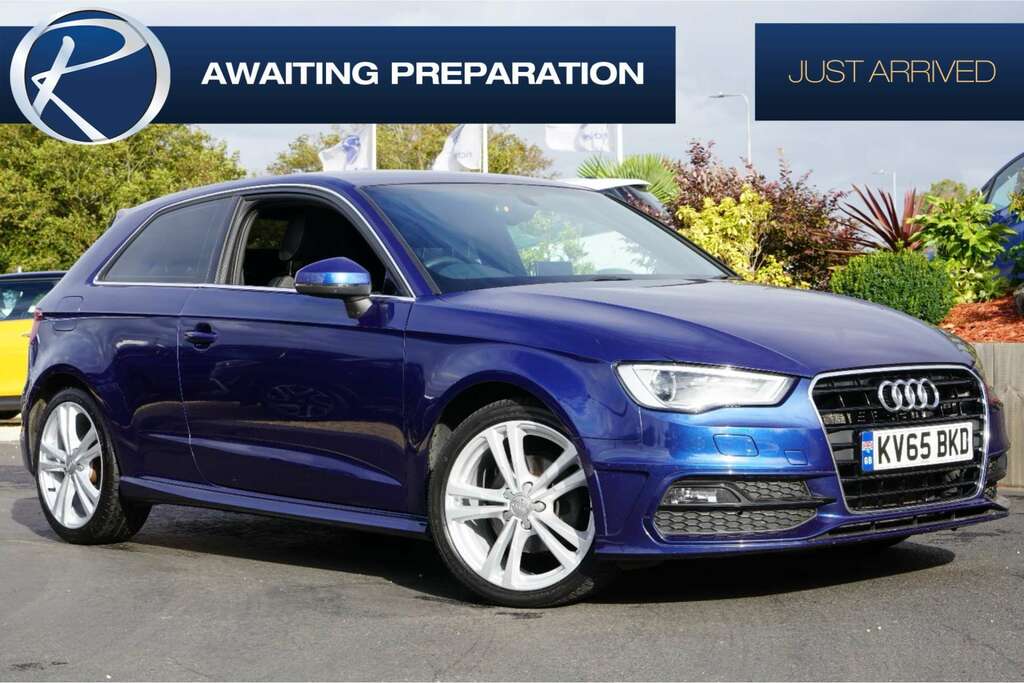 Audi A3 Audi A3 2.0 Tdi S Line KV65BKD Blue