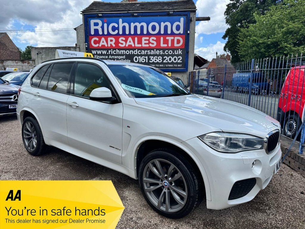BMW X5 3L M Sport White