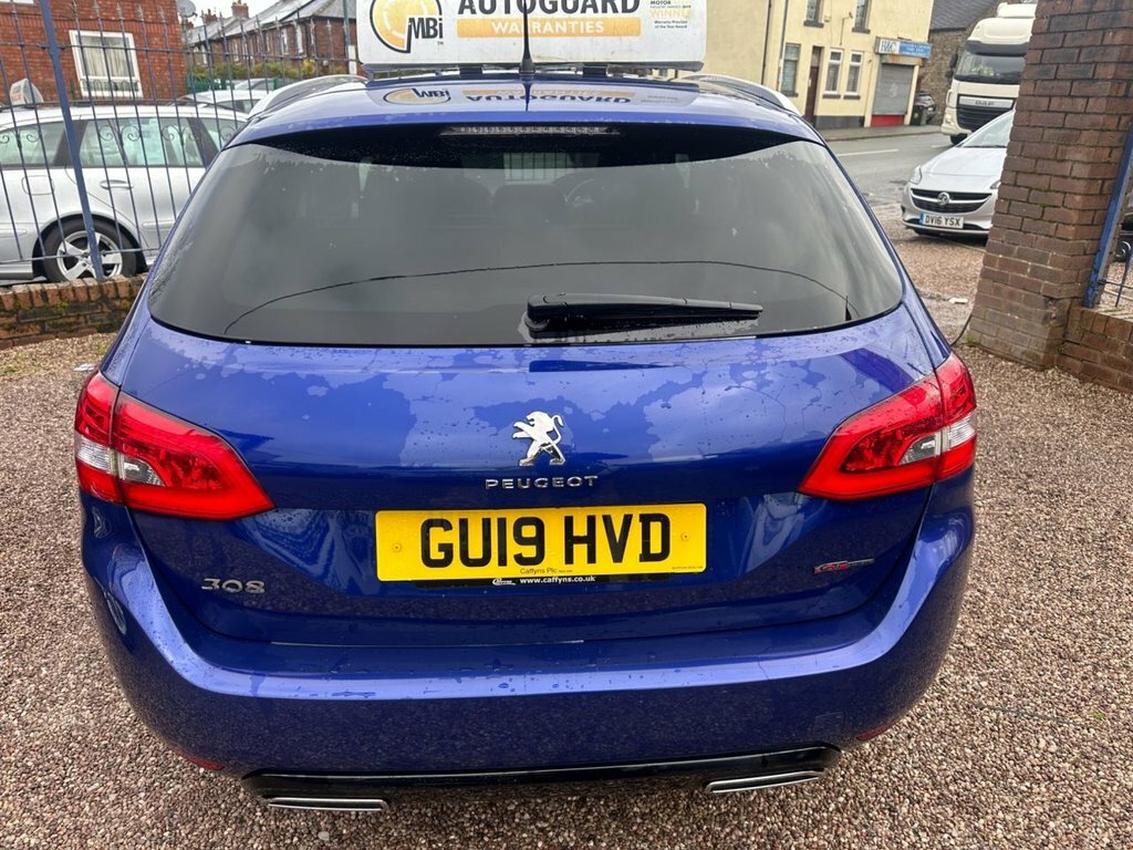 Peugeot 308 SW 1.2L Ss Sw Gt Line Blue #4