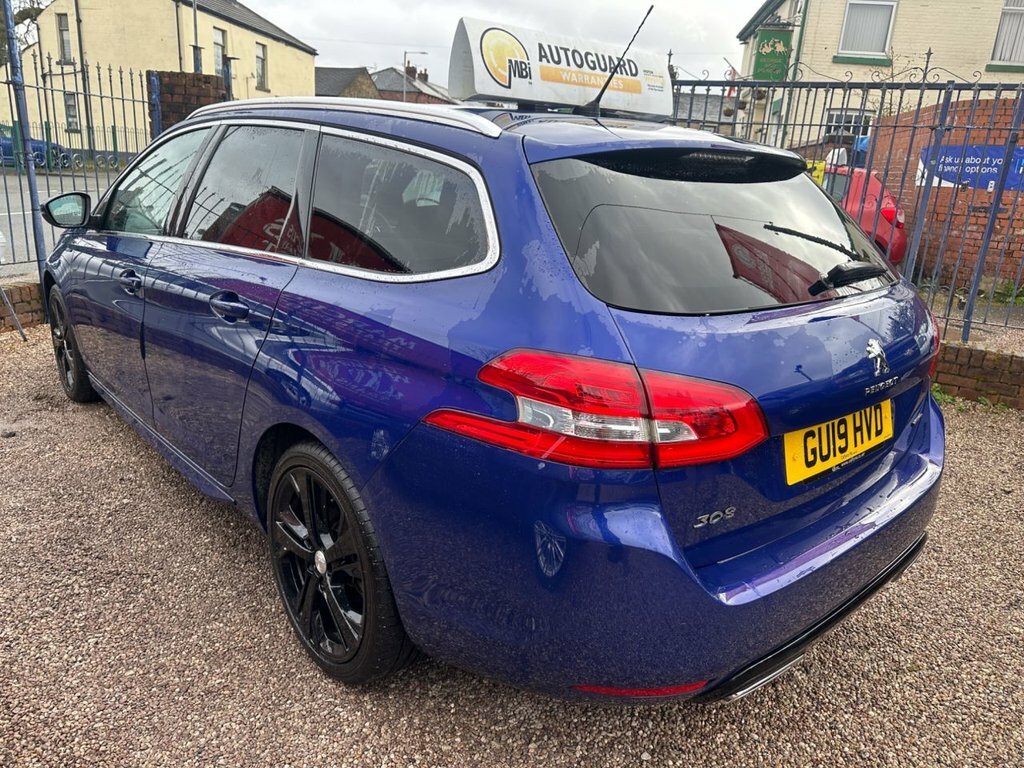 Peugeot 308 SW 1.2L Ss Sw Gt Line Blue #3