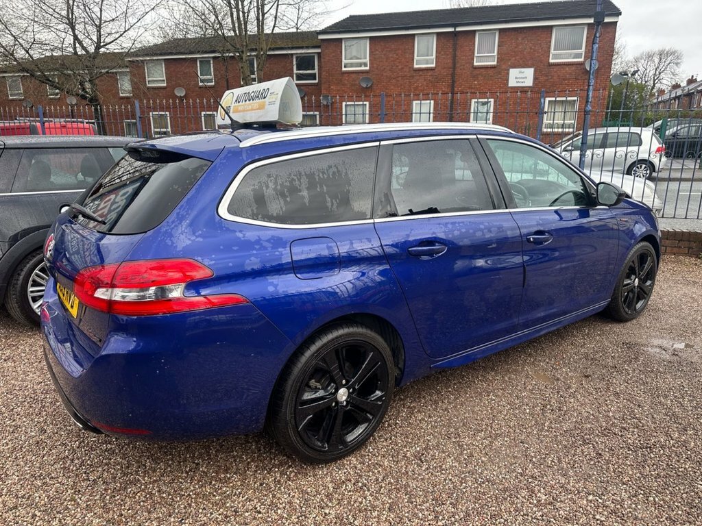 Peugeot 308 SW 1.2L Ss Sw Gt Line Blue #2
